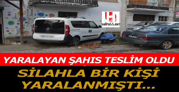 Aranan Şahıs Teslim Oldu