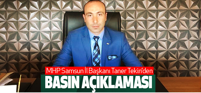 Taner Tekin Basın Açıklaması