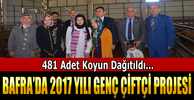 Bafra'da Genç Çiftçi Projesi