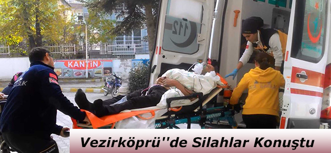 Vezirköprü''de Silahlar Konuştu