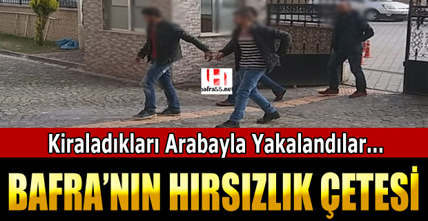 Kiraladıkları Araba İle Yakalandılar