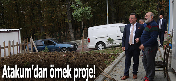 Atakum’dan örnek proje!