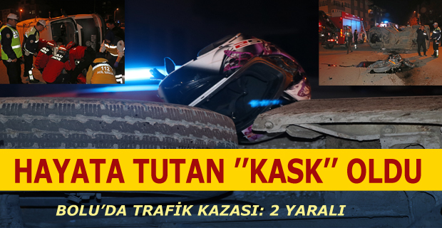 Hayatta Tutan ''Kask'' Oldu