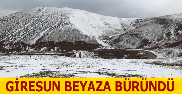 Giresun Beyaza Büründü