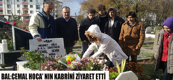 BAL:CEMAL HOCA' NIN KABRİNİ ZİYARET ETTİ