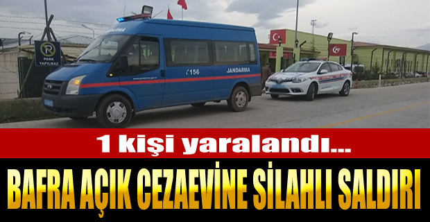 Cezaevine Silahlı Salsırı