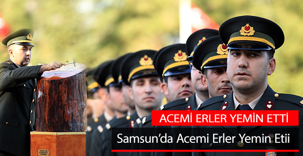 Acemi Askerler Yemin Etti