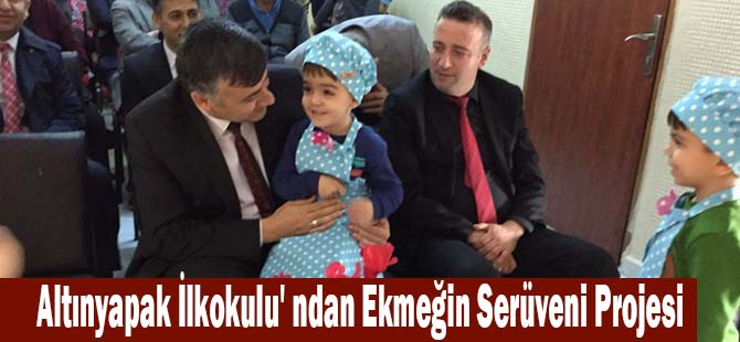 Altınyapak İlkokulu' ndan Ekmeğin Serüveni Projesi