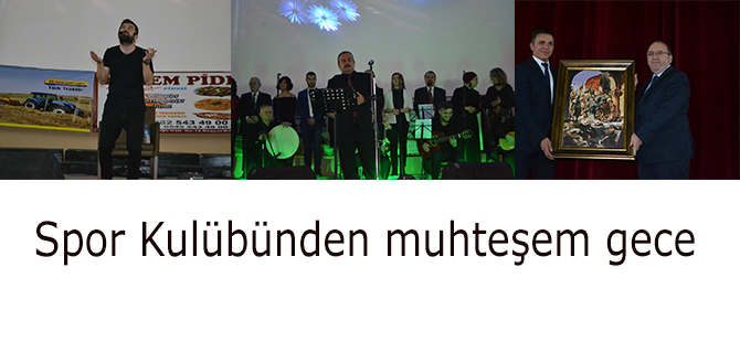 Spor Kulübünden muhteşem gece