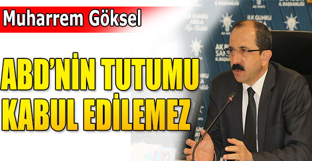 Ak Parti Samsun İl Başkanı Göksel'den Kınama