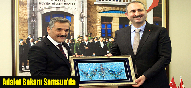 Adalet Bakanı Samsun'da