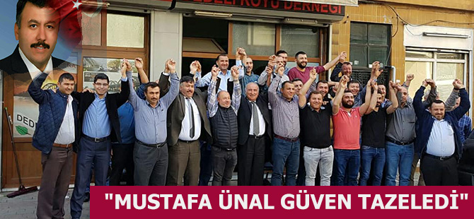 "MUSTAFA ÜNAL GÜVEN TAZELEDİ"