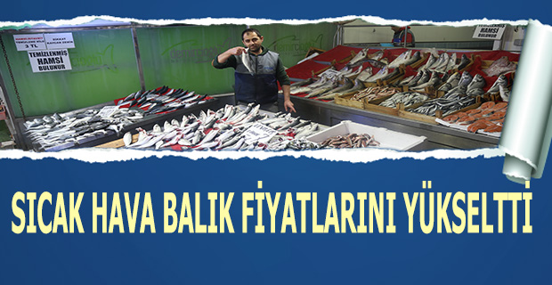 Sıcak Hava Balık Fiyatlarını Yükseltti