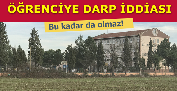 Öğretmenden Öğrenciye Darp İddiası