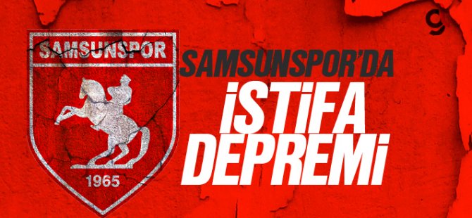 Samsunspor Yönetimi İstifa Etti