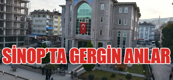 Sinop'ta İki Grup Arasından Gerginlik