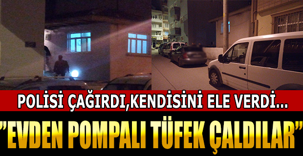 ''Polisi Çağırdı, Kendisinide Ele Verdi''