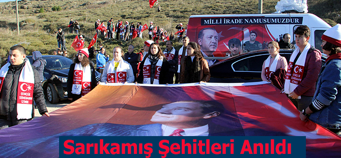 Havza'da Sarıkamış Şehitleri Anıldı