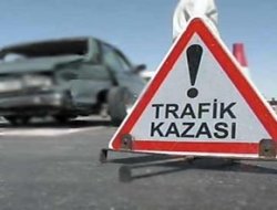 TRAFİK KAZASI 1 ÖLÜ 2 YARALI