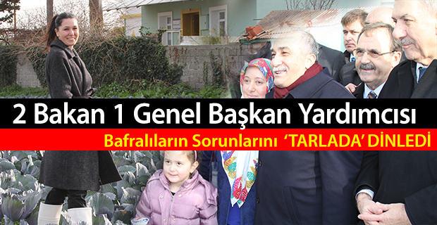 Bakan Fakıbaba üreticilerin sorunlarını dinledi