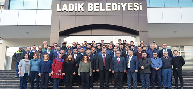 LADİK BELEDİYESİ YENİ BİNASINDA HİZMET VERMEYE BAŞLADI