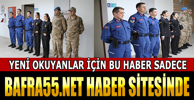 Jandarma'nın Yeni Kıyafetleri Bafra'da Tanıtıldı