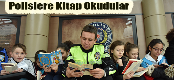 Polislere Kitap Okudular