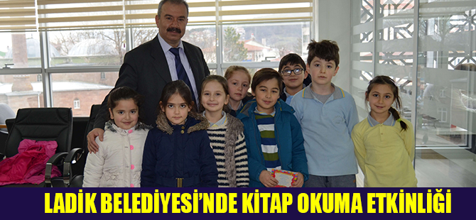 LADİK BELEDİYESİ’NDE KİTAP OKUMA ETKİNLİĞİ