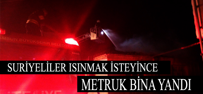 Suriyeliler Isınmak İsteyince