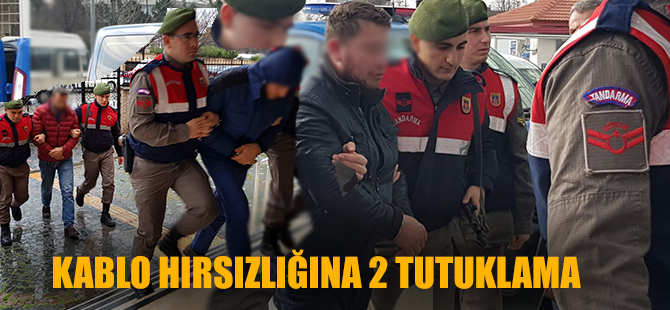 Bafra'da Kablo Hırsızı 2 Kişi Tutuklandı