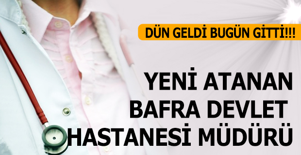 Dün Geldi, Bugün Gitti !!!