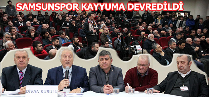 Samsunspor Kayyuma Devredildi