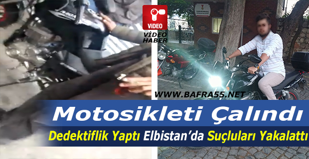 Dedektiflik Yaptı Motorunu Çalanları Yakalattı