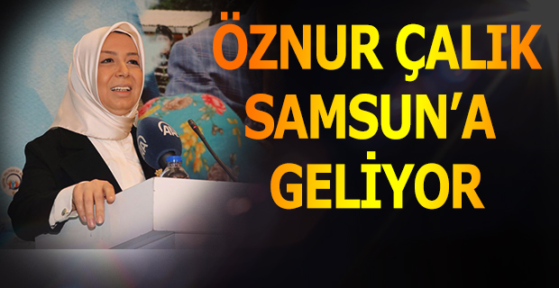 Öznur Çalık Samsun'a Geliyor