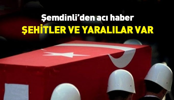 Acı Haber Hakkari'den 2 Şehidimiz Var