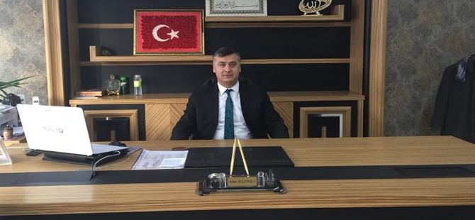 İlçe Milli Eğitim Müdürü Mehmet Ali Katipoğlu 10 kasım Mesajı