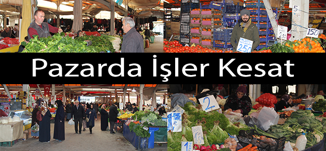 Pazarda işler Kesat