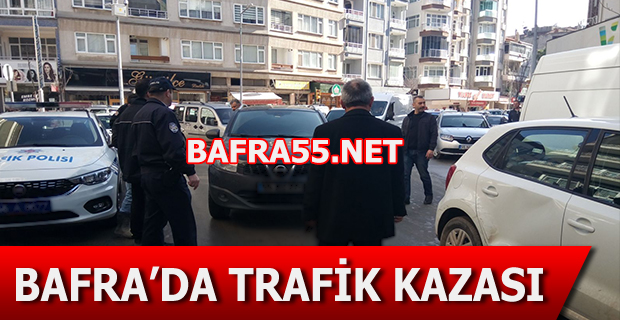 Bafra'da Trafik Kazası