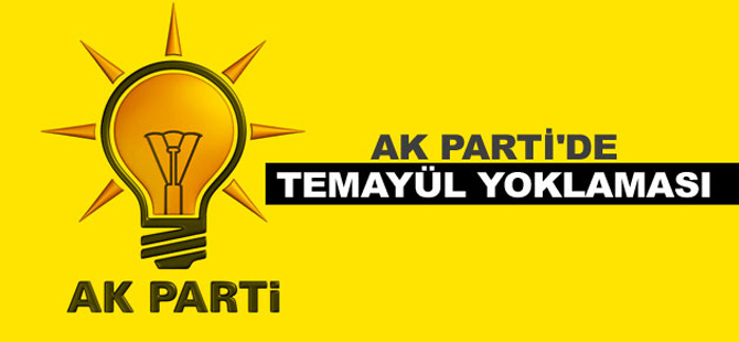 Bafra AK Parti'de 19:00'da Temayül Yoklaması Var