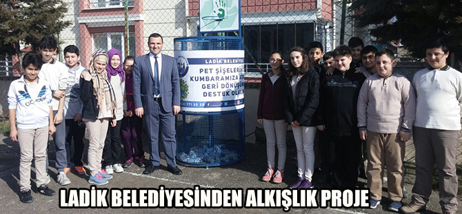 LADİK BELEDİYESİNDEN ALKIŞLIK PROJE