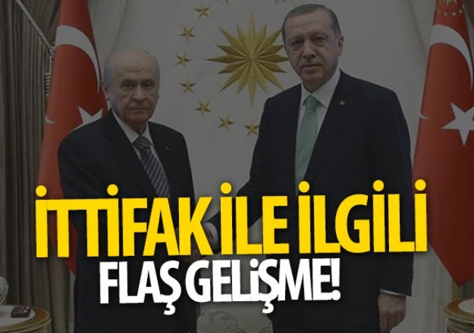 AK Parti-MHP ittifakında flash gelişme