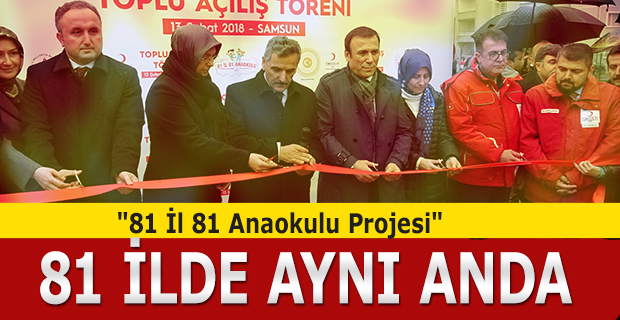 81 İlde Aynı Anda