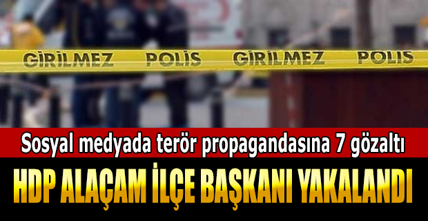 Alaçam HDP İlçe Başkanı Yakalandı