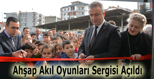 Ahşap Akıl Oyunları Sergisi Açıldı