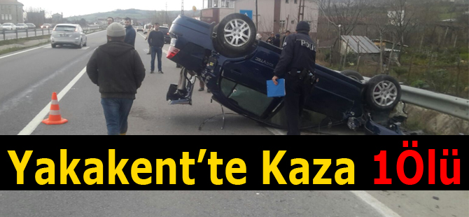 Yakakentte kaza 1 ölü