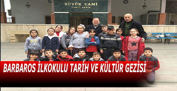 BARBAROS İLKOKULU ÖĞRENCİLERİ YAZARLA BULUŞTU