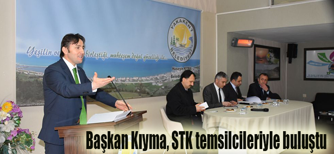 Başkan Kıyma, STK temsilcileriyle buluştu