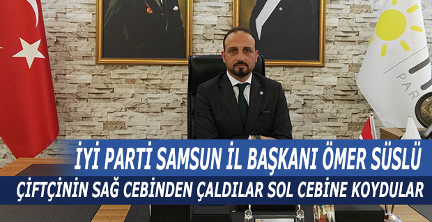 ÇİFTÇİNİN SAĞ CEBİNDEN ÇALDILAR SOL CEBİNE KOYDULAR