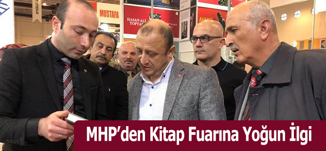 MHP’den Kitap Fuarına Yoğun İlgi