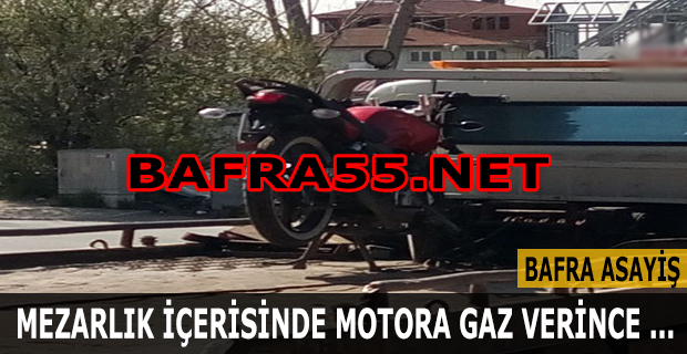 Mezarlıkta Motora Gaz Verince Olanlar Oldu